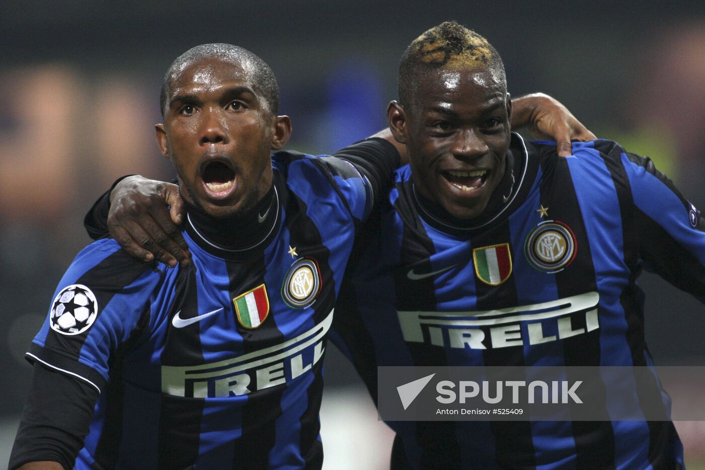 Football. UEFA Champions League. Inter Milan vs. Rubin Kazan