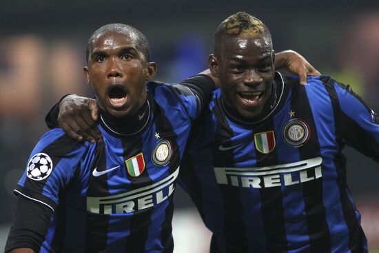 Football. UEFA Champions League. Inter Milan vs. Rubin Kazan