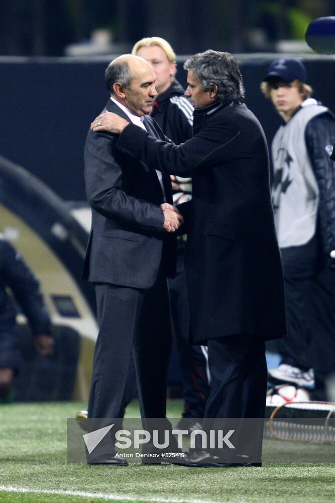 UEFA Champions League match. Inter-Rubin