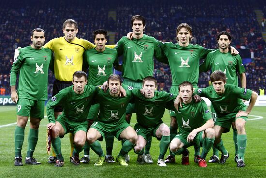 UEFA Champions League match. Inter-Rubin