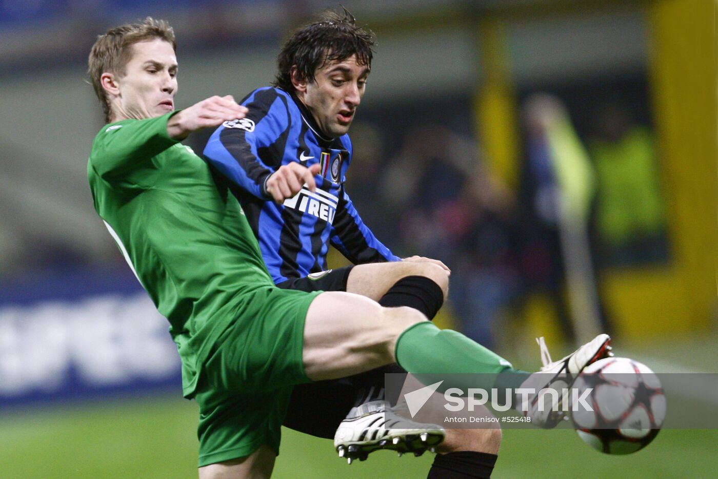 UEFA Champions League match. Inter-Rubin