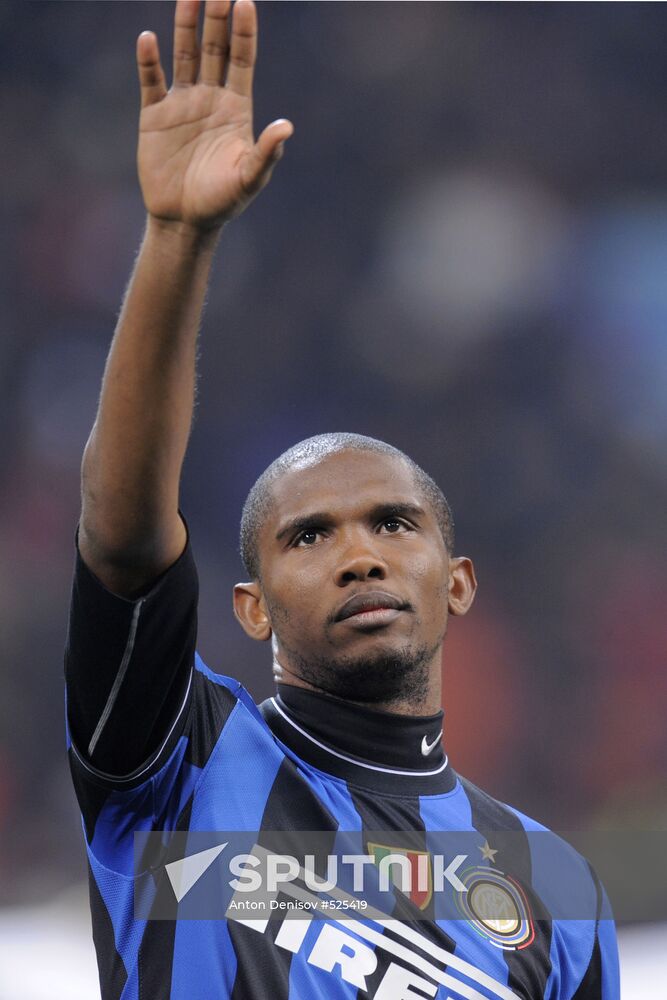 UEFA Champions League match. Inter-Rubin