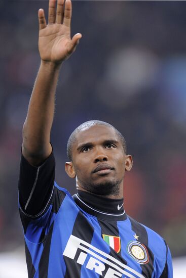 UEFA Champions League match. Inter-Rubin