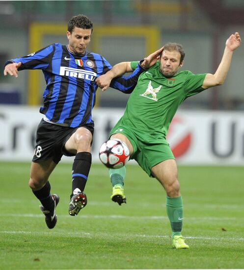 UEFA Champions League match. Inter-Rubin