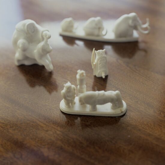 Articles made of ivory