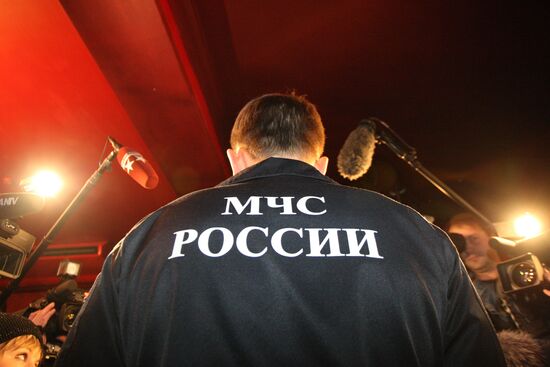 Fire safety checks in Moscow's night clubs