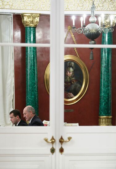 Russian and Belorussian Presidents' news conference