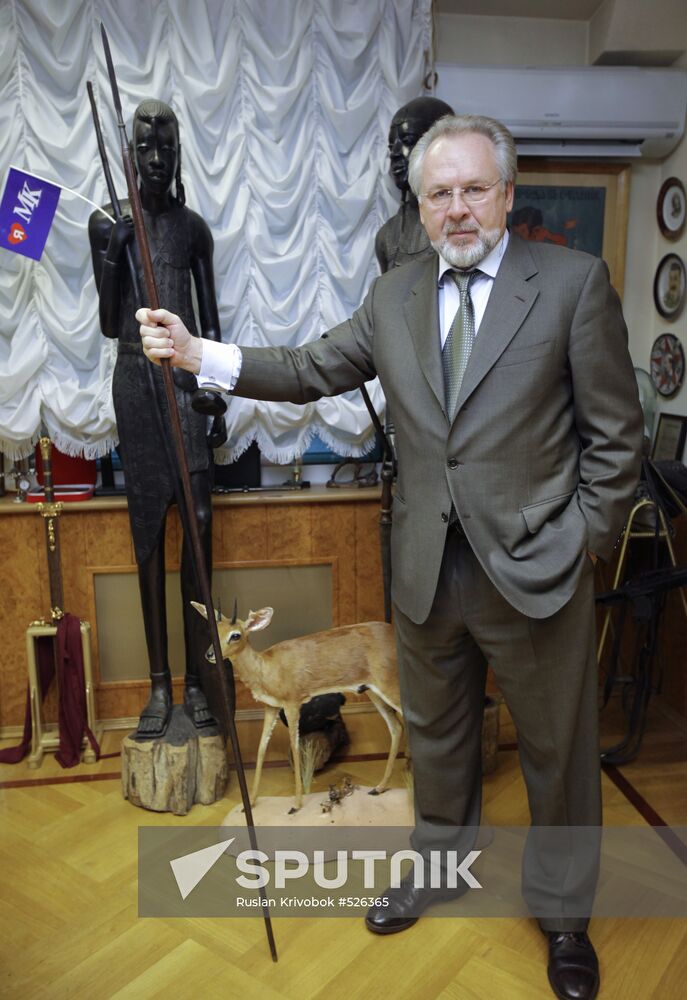 Moskovsky Komsomolets Editor-In-Chief Pavel Gusev