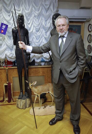 Moskovsky Komsomolets Editor-In-Chief Pavel Gusev