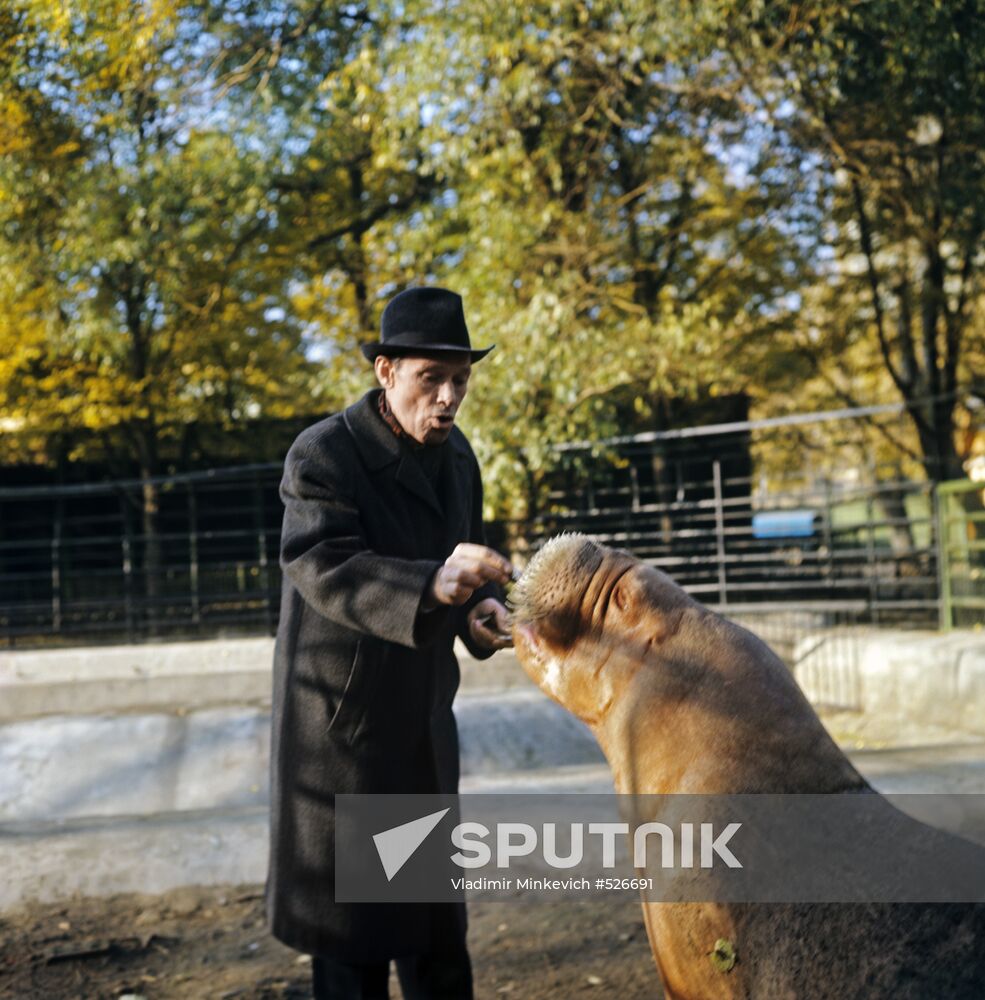 Director of Moscow Zoo Igor Sosnovsky