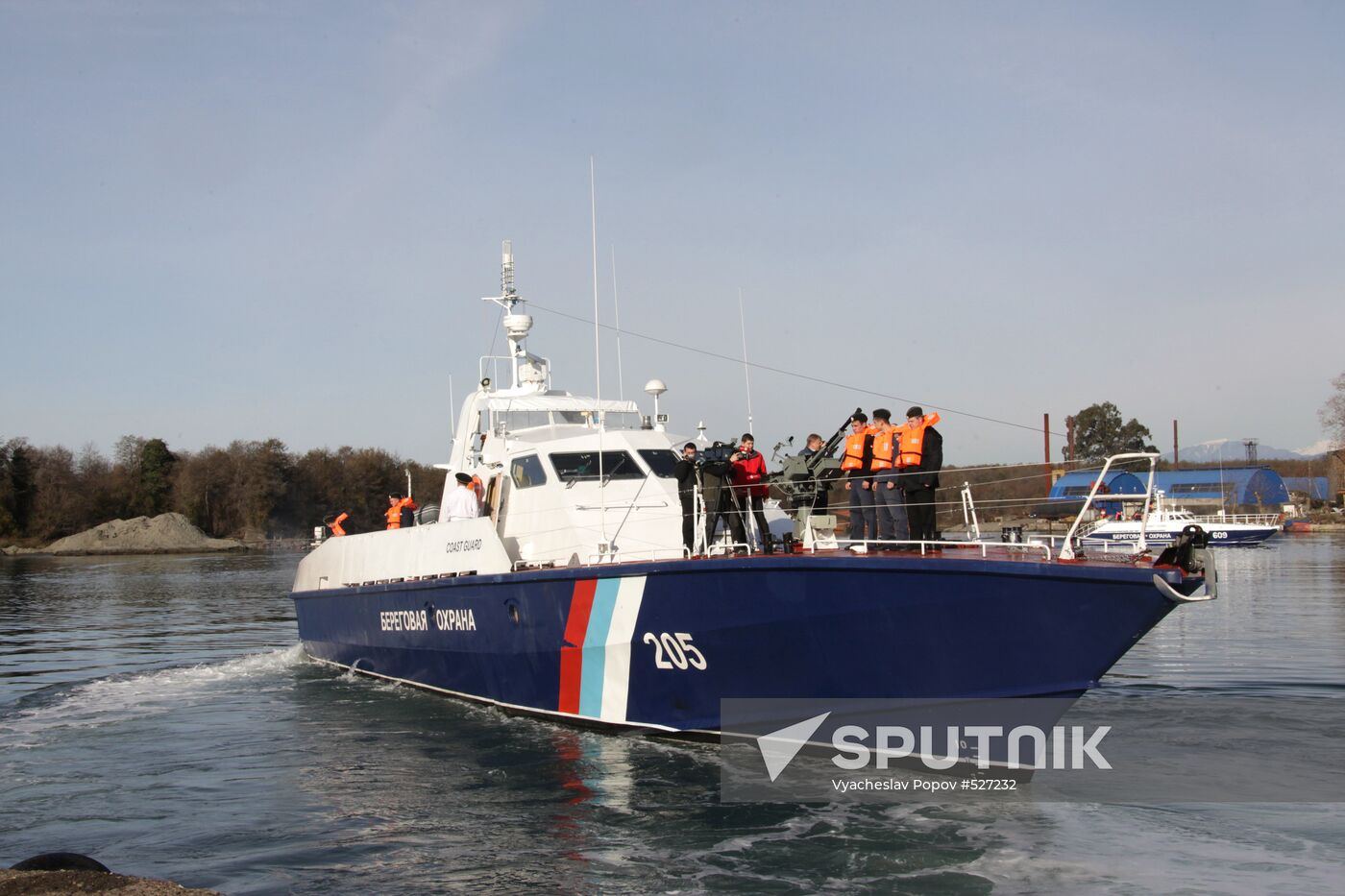 Coast guard boats arrive in Abkhazia
