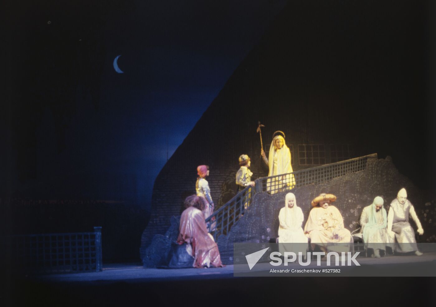 Scene from The Blue Bird play