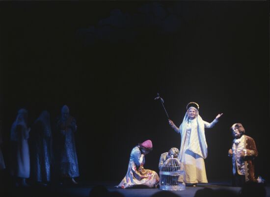 Scene from The Blue Bird play