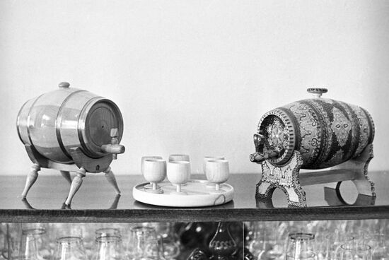 Production of Derbent cognac plant