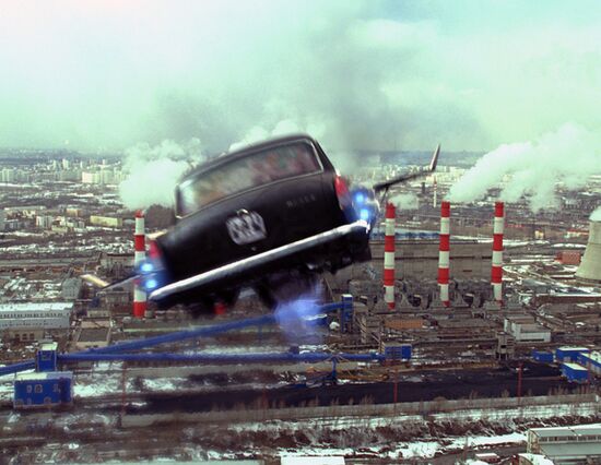 Still from Black Lightning, a film by producer Timur Bekmambetov