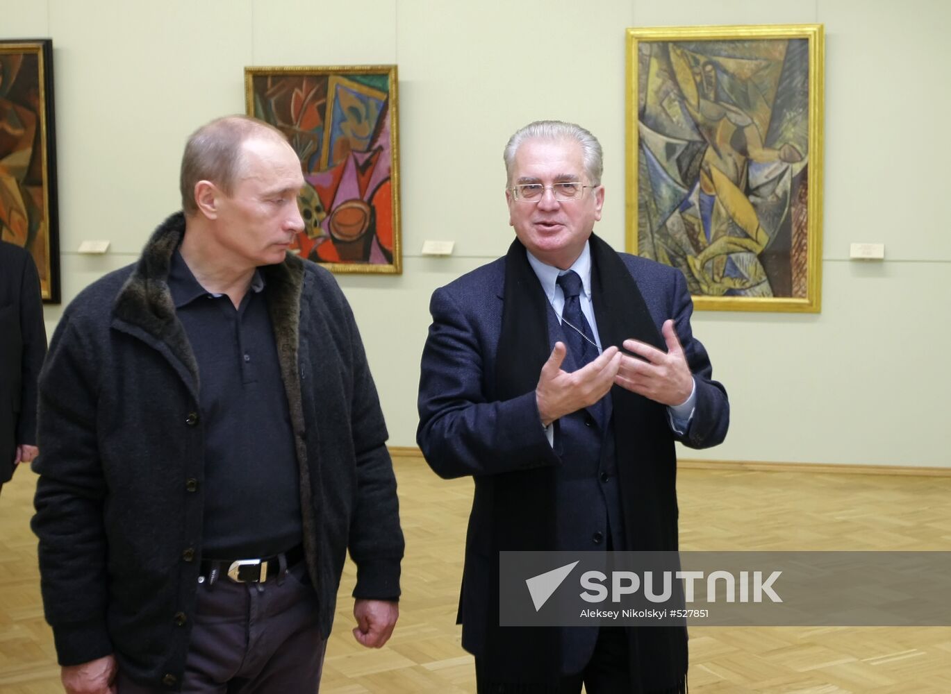 Vladimir Putin at State Hermitage
