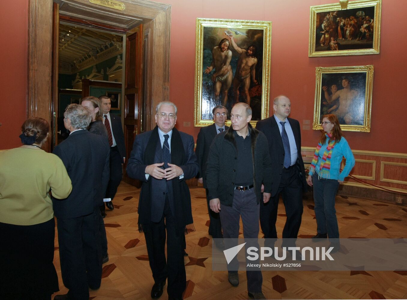 Vladimir Putin at State Hermitage