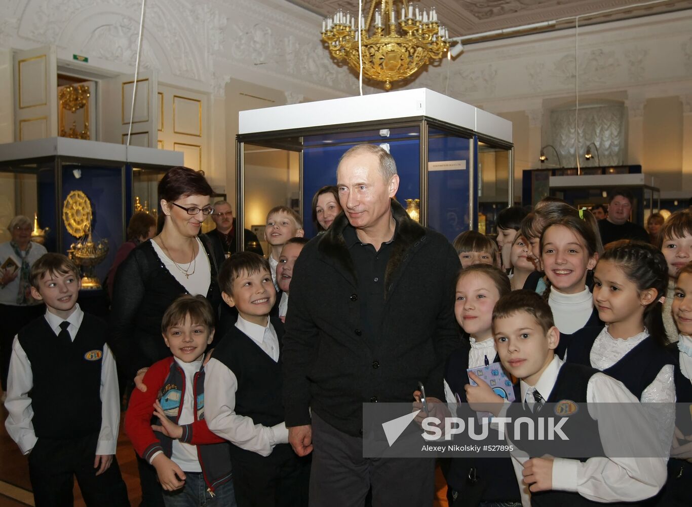 Vladimir Putin at State Hermitage