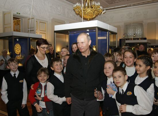 Vladimir Putin at State Hermitage