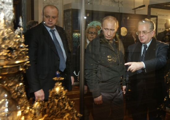 Vladimir Putin at State Hermitage