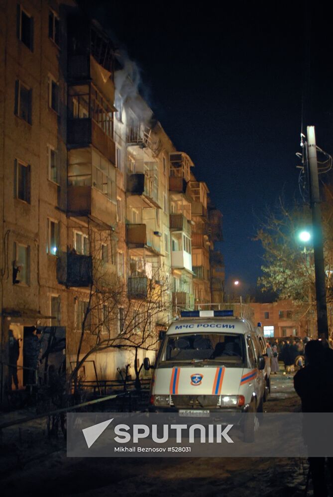 Gas explosion claims five lives off Nizhni Novgorod