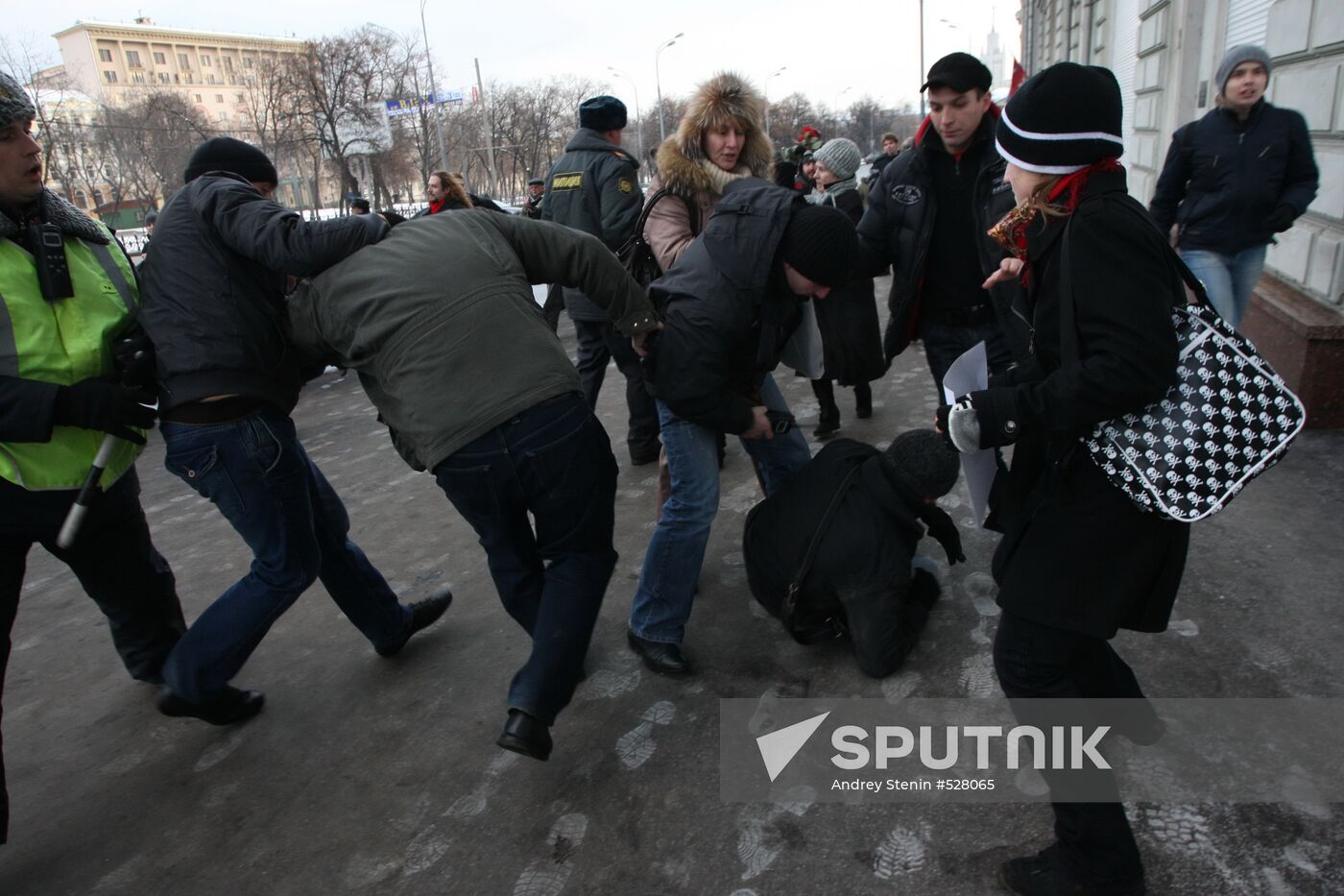 Funeral service for Russian Constitution
