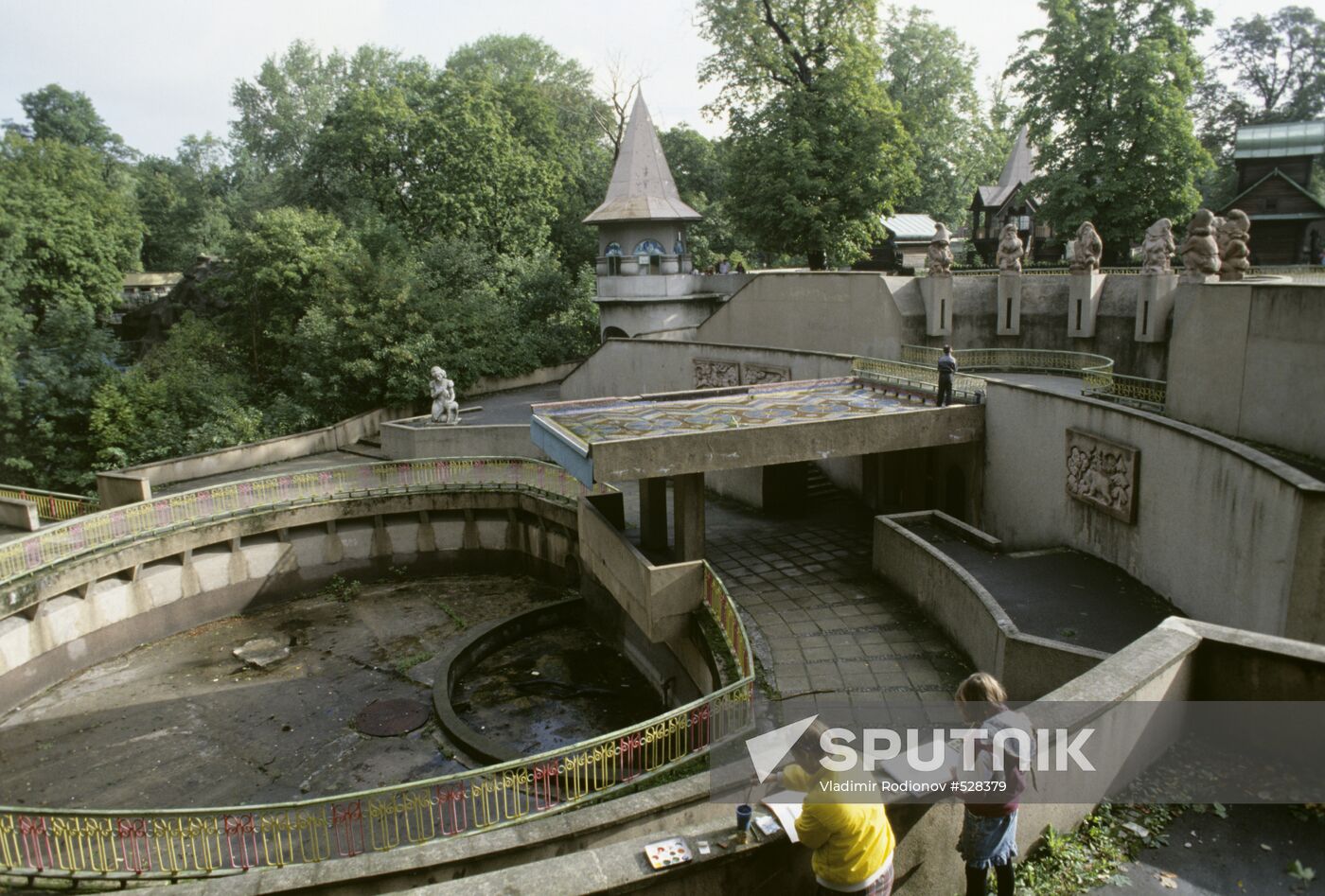 Playground at Kaliningrad zoo