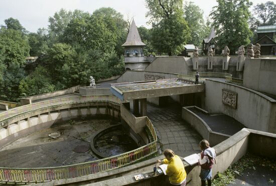 Playground at Kaliningrad zoo