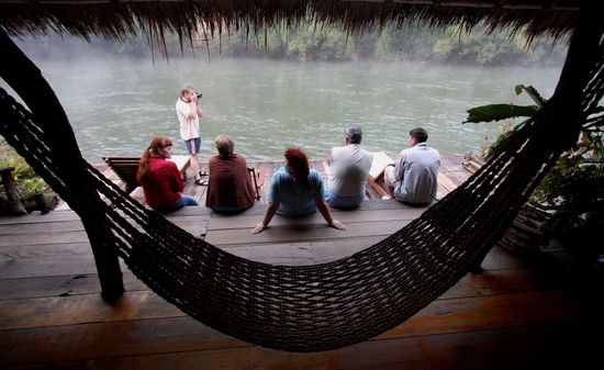 Floating hotel