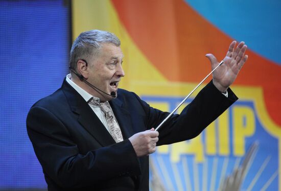 LDPR leader Vladimir Zhirinovsky