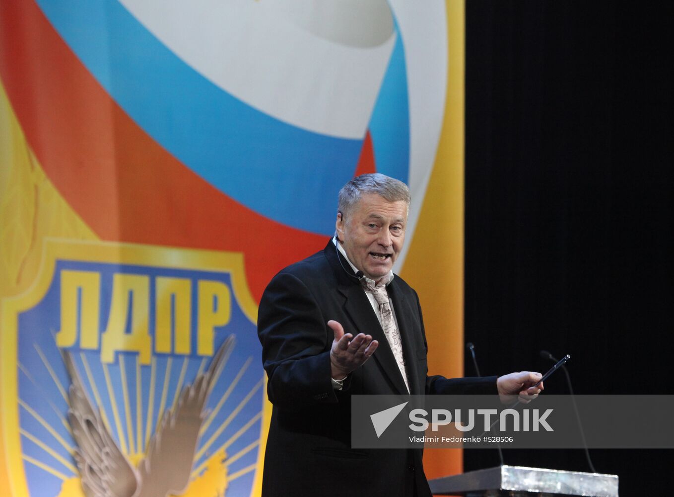 LDPR leader Vladimir Zhirinovsky