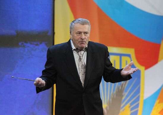 LDPR leader Vladimir Zhirinovsky