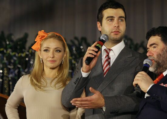 Tatyana Navka, Ivan Urgant, Mikhail Kusnirovich