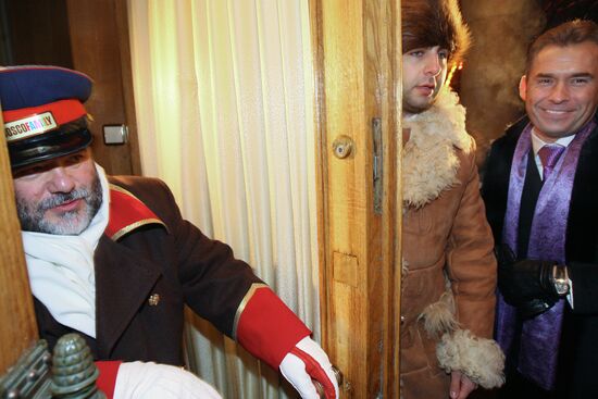 Mikhail Kusnirovich, Ivan Urgant, Pavel Astakhov