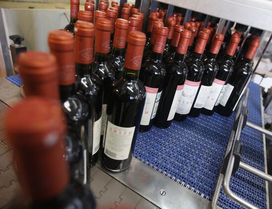 Wines and Beverages of Abkhazia production facility in Sukhumi