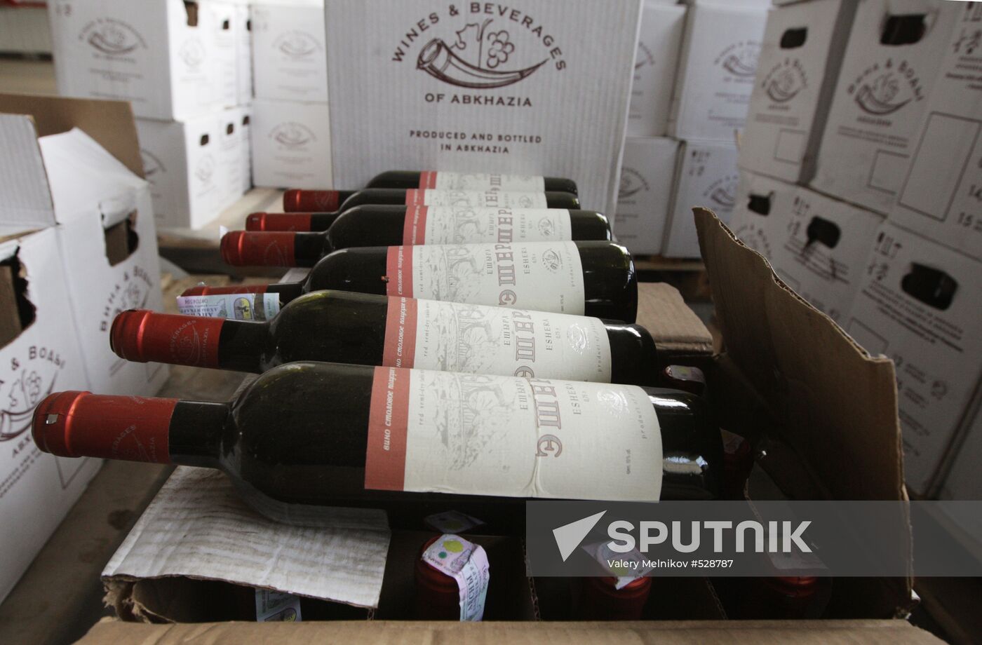 Wines and Beverages of Abkhazia production facility in Sukhumi