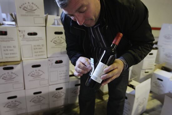 Wines and Beverages of Abkhazia production facility in Sukhumi