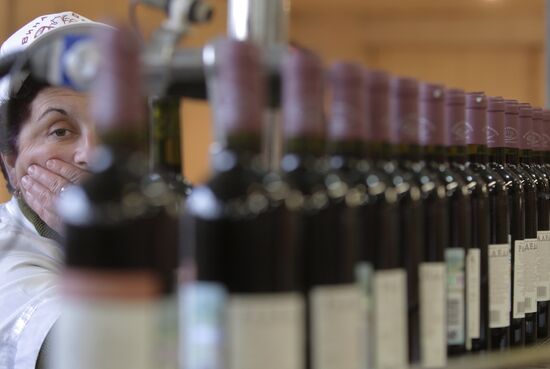Wines and Beverages of Abkhazia production facility in Sukhumi