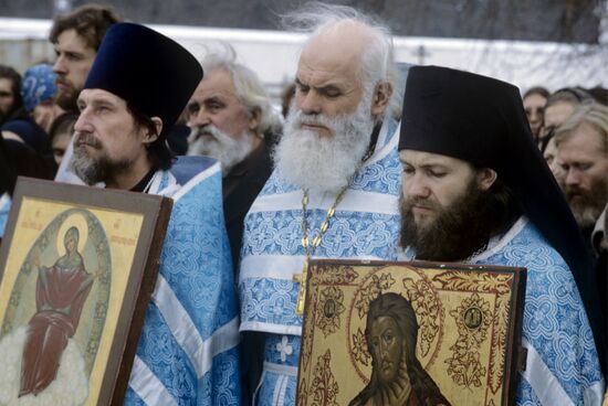 The religious procession
