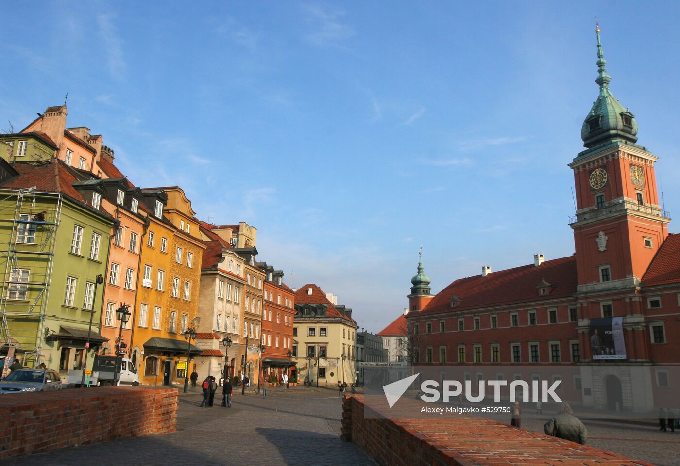 Palace Square in Warsaw