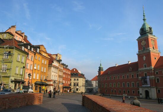 Palace Square in Warsaw