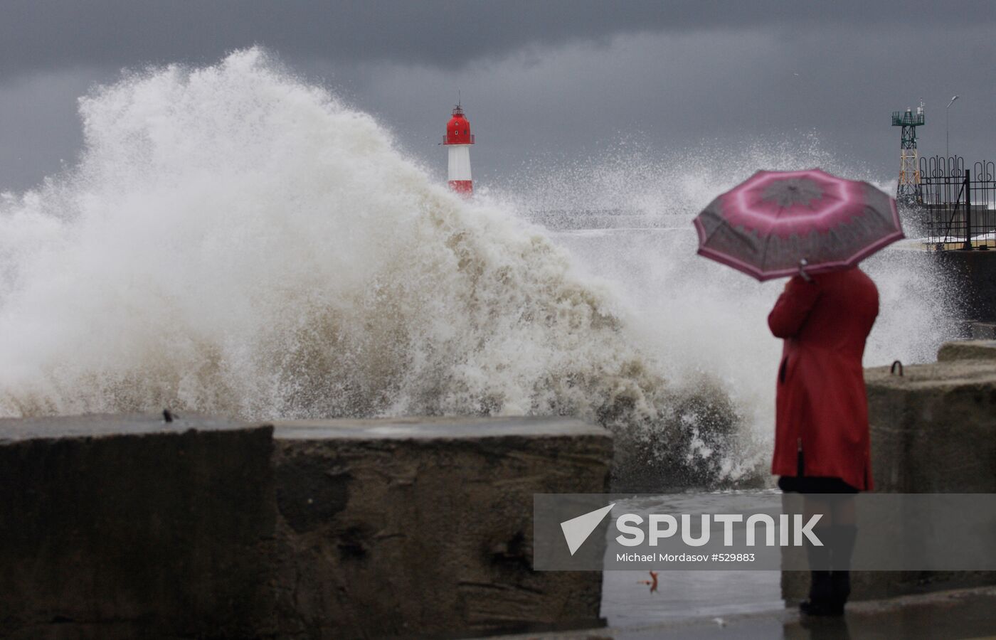 Storm in Sochi