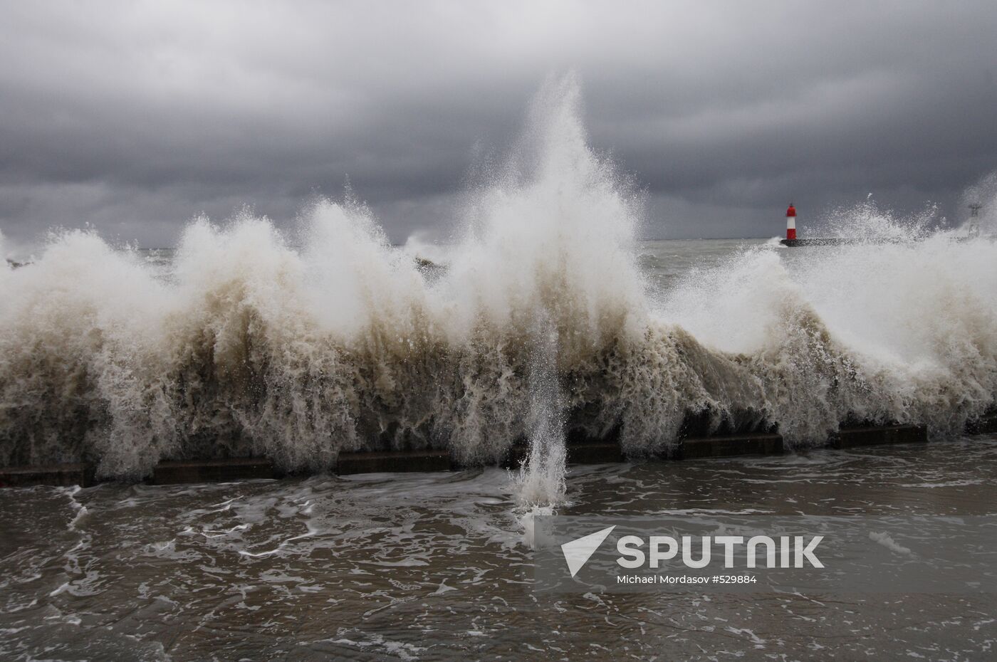 Storm in Sochi