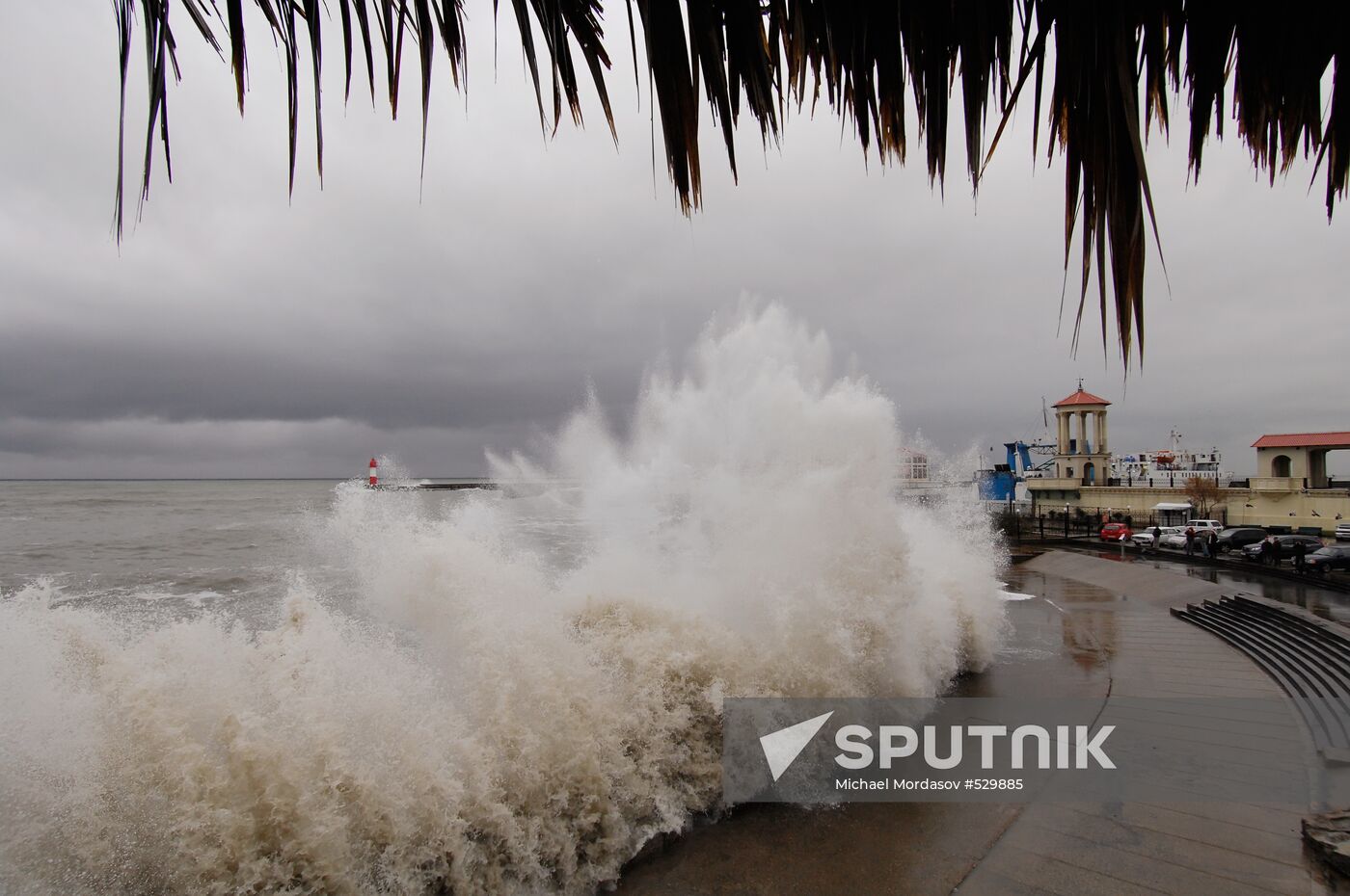 Storm in Sochi