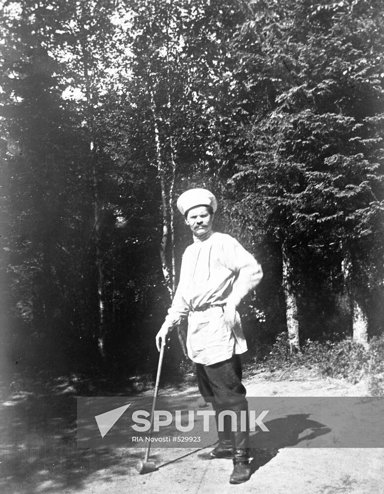 Maxim Gorky in Finland