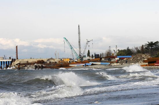 Category 7 storm aftermath in Sochi