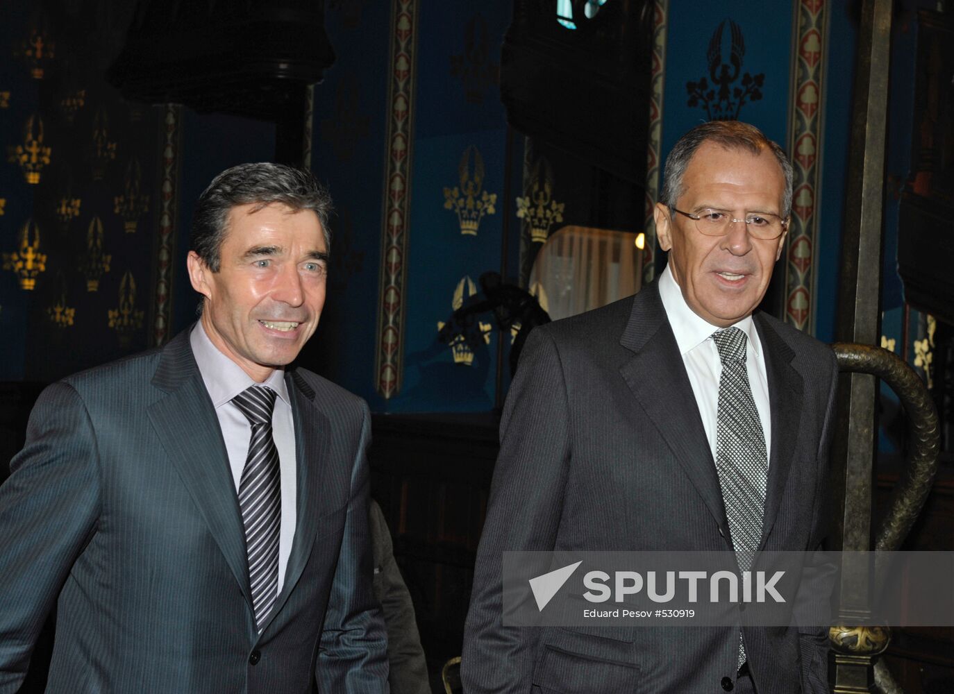 Lavrov-Rasmussen meeting