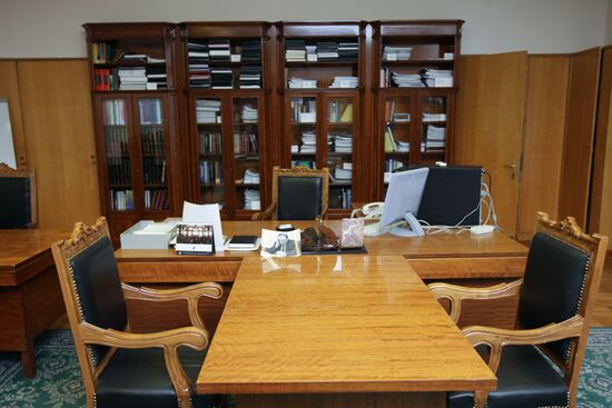 Yegor Gaidar's office