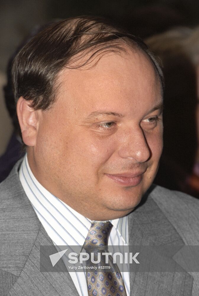 Soviet and Russian economist and politician Yegor Gaidar