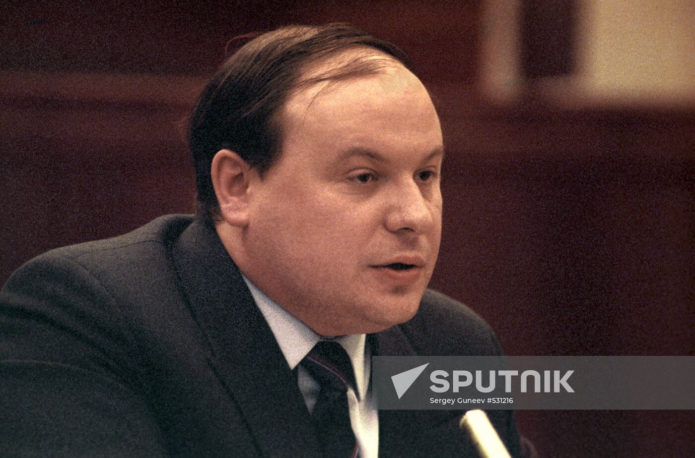 Soviet and Russian economist and politician Yegor Gaidar